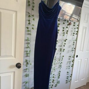 navy windsor party dress